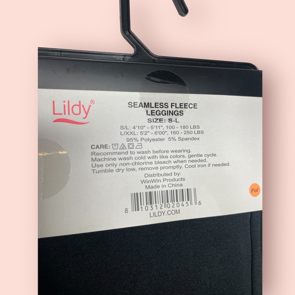 Lildy Seamless Fleece Leggings - Picture 5 of 6